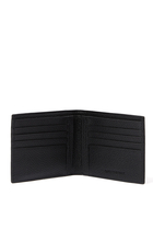 Eagle Logo Leather Bifold Wallet